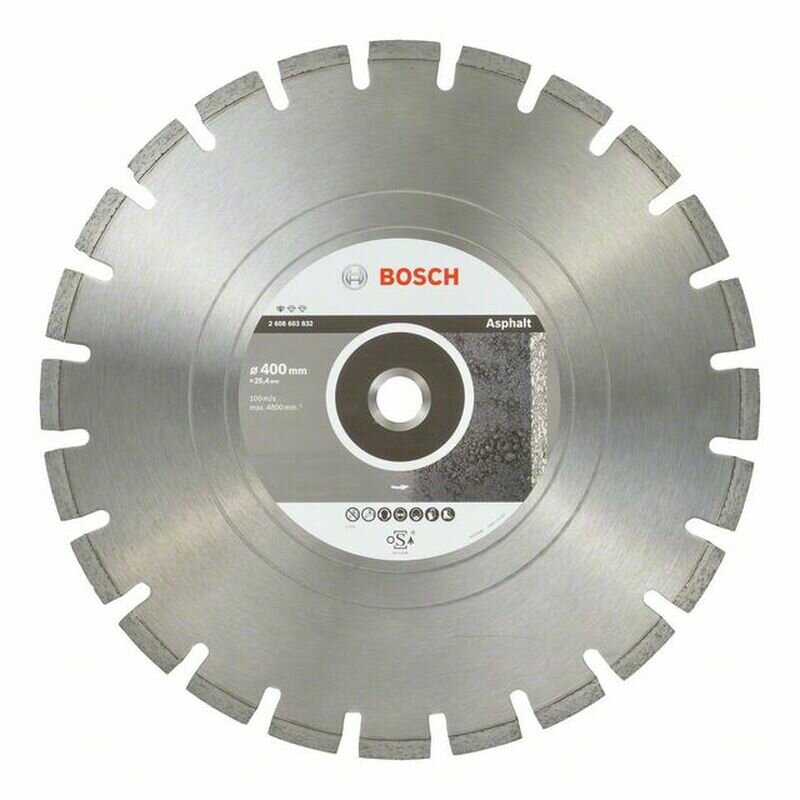 Диск алмазный BOSCH 2608603832 Standard for Asphalt 400x25.4 мм