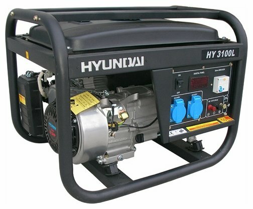Бензиновый генератор Hyundai HY3100LE (2800 Вт)