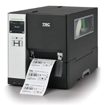 Принтер этикеток термотрансферный TSC MH340, LCD, 300 dpi, 114 мм, 305 мм/с, RS-232, USB, Ethernet, USB Host
