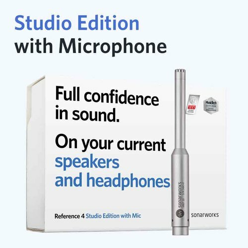 Софт для студии Sonarworks Reference 4 Studio edition (with mic/box)