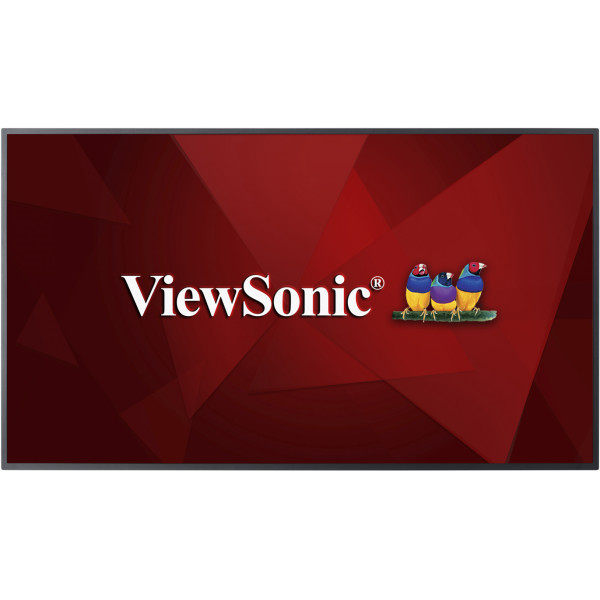 Viewsonic 55quot; LED commerical display, 3840x2160, 350 nits, 8ms, 178/178, 4000:1, HDMIx4, VGA x1, DPx1, USB, RS232, RJ45, MM 10Wx2,Android 5.0.1, Quad core a9 1.6G CPU, 2GB, 400x400 wall mount, VS17215