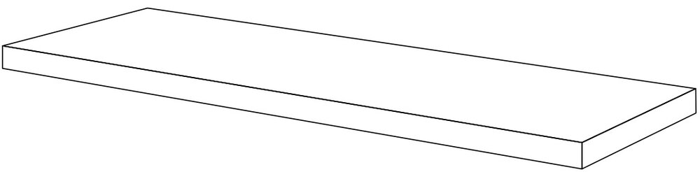 Ступень угловая из керамогранита Sichenia Marmo Pietra XL 177762_AngoloGradinoLecceseCostaRettaDxLappRett ( шт)