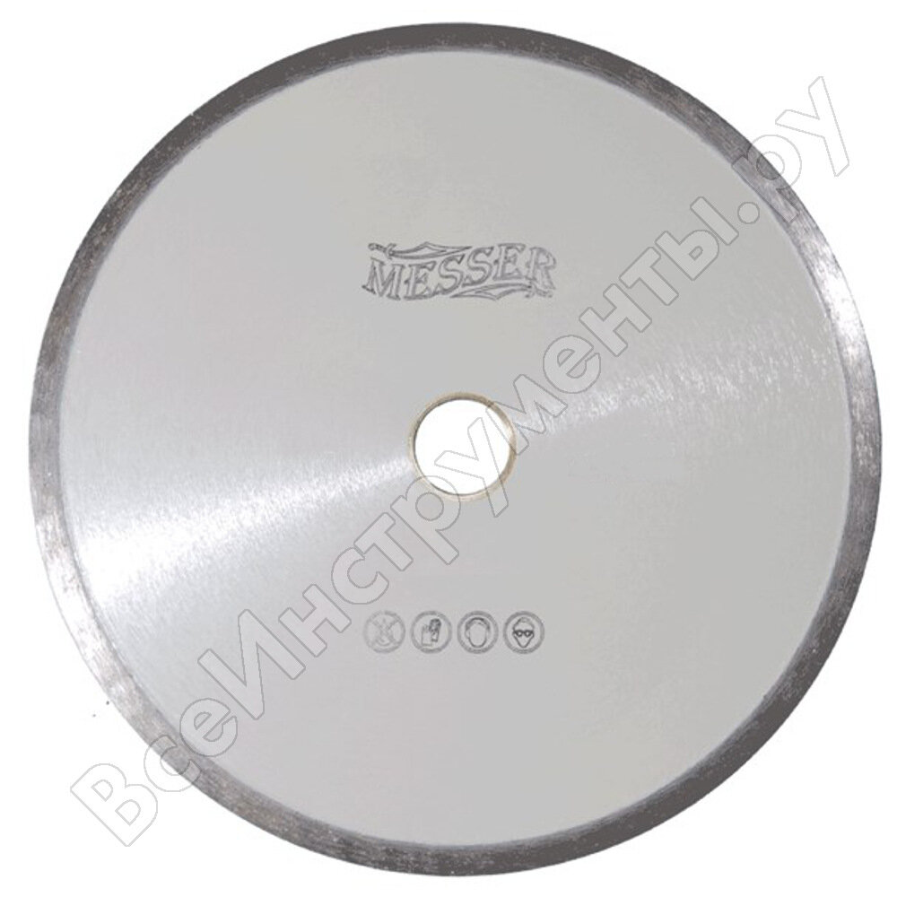 Алмазный диск по мрамору MESSER 400D-2,4T-7.5W-32/25.4Д.О.