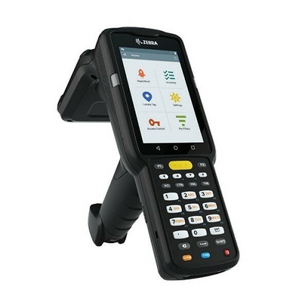 терминал сбора данных zebra mc333r-gi4hg4us (wlan, uhf rfid, gun, 2d imager, gms, 47key, hi.bat, android, 4gb ram/32gb rom, rw, fcc bands) MC333R-GI4HG4US