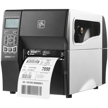 Принтер этикеток термотрансферный Zebra ZT230, 114 мм, 152 мм/с, 300 dpi, Serial, USB (zt23043-t0e000fz)