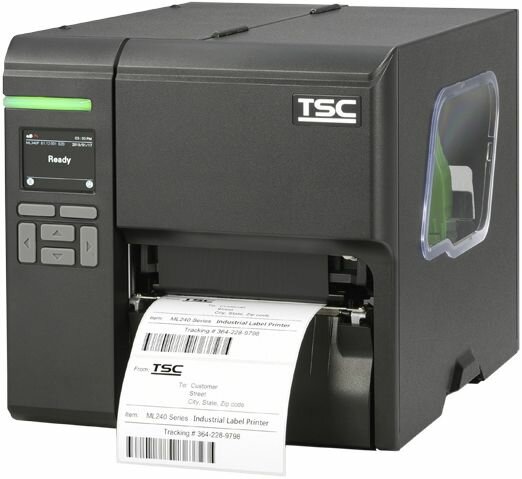 Термотрансферный принтер TSC ML240P SU Ethernet, USB-Host, RTC, отрезчик (99-080A005-0302C)