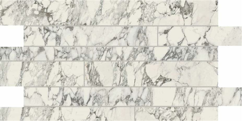 Мозаика Casa Dolce Casa Stones And More Arabescato White Glossy Li Sf 30x60