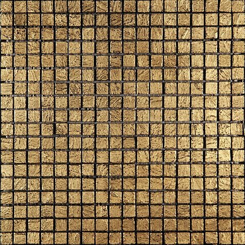 Мозаика Skalini FDC-4 металлизированная+лакированная 30x30 см размер чипа 15x15 материал Мрамор толщина 10 мм в уп. 0.45 м2