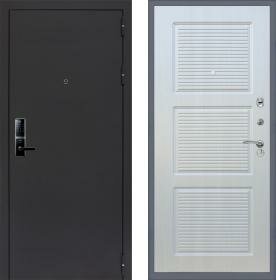 Дверь входная (стальная, металлическая) Сенатор Практик 3К Electro 5230 ФЛ-1 quot;Лиственница бежеваяquot; с электронным замком