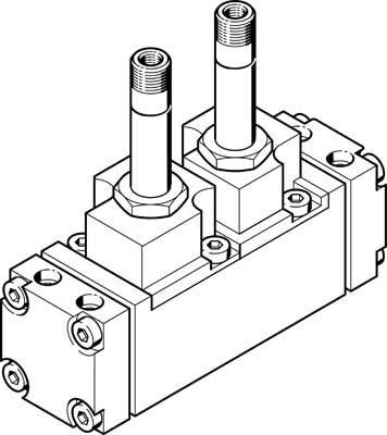 Распределитель с электроуправлением Festo CJM-5/2-1/2-FH