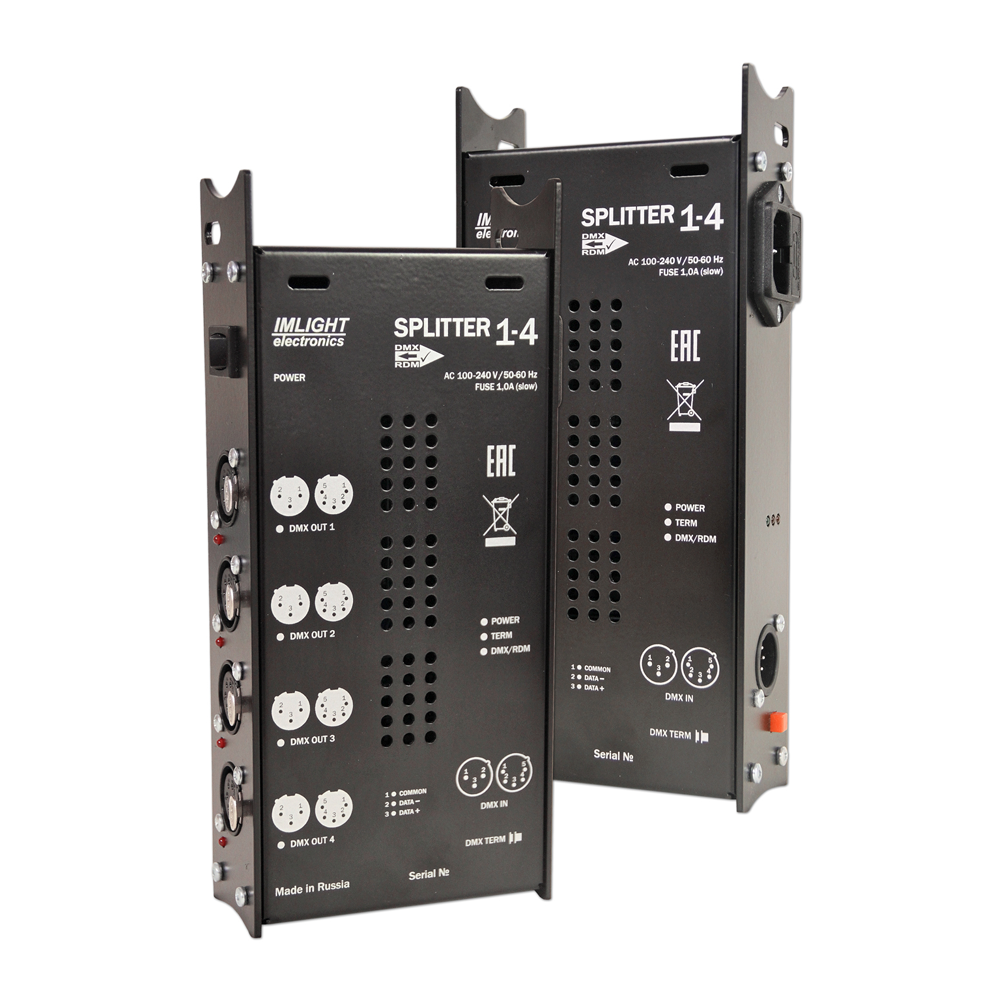 Сплиттеры и приборы обработки и распределения сигнала Imlight SPLITTER 1-4 RDM