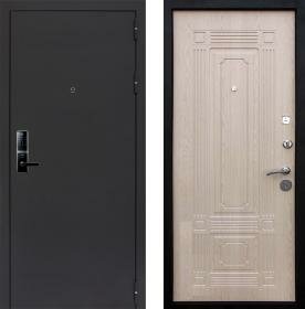 Дверь входная (стальная, металлическая) Сенатор Практик 3К Electro 5230 ФЛ-2 quot;Беленый дубquot; с электронным замком