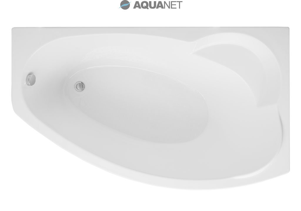 Акриловая ванна Aquanet Sofia 170x100 R с гидромассажем