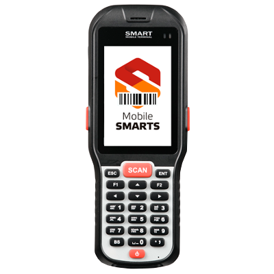 Комплект SMART-DROID quot;Склад онлайнquot; / WLAN / Bluetooth / 1000RAM / 4000ROM / 22 клавиш / лазерный 1D / Android 4.4 / MS-1C-WIFI-DRIVER-PRO