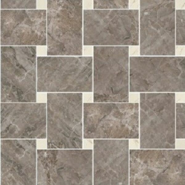 Плитка Versace Marble 240535 MOS.INTREC. GRIG-BIAN NAT/LAP 29.1 x 29.1