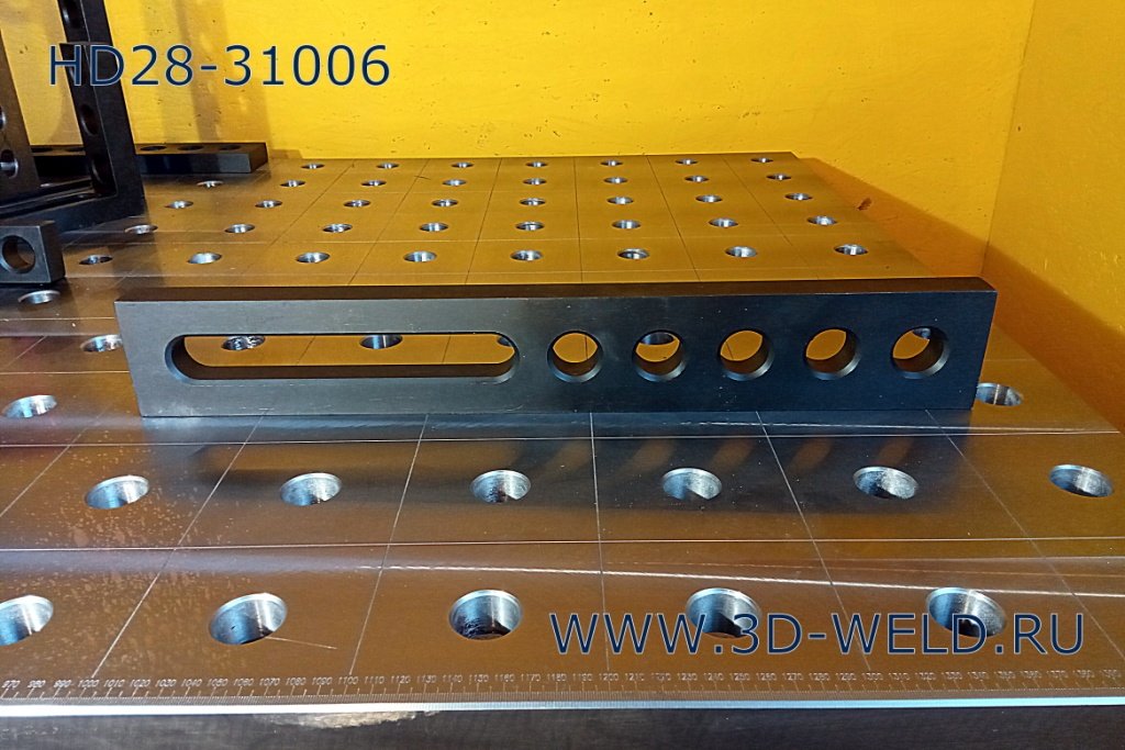 Упор 500х75 мм для Сварочного стола 3D-Weld D28