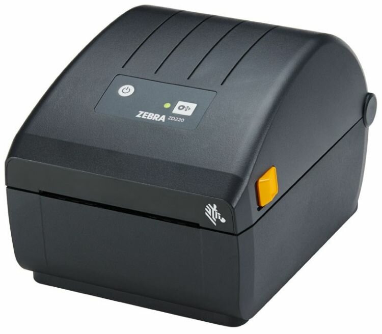Принтер этикеток Zebra ZD220 ZD22042-T0EG00EZ (ZD22042T0EG00EZ Thermal Transfer Printer (74M) ZD220; Standard EZPL, 203 dpi, EU and UK Power Cords, USB)