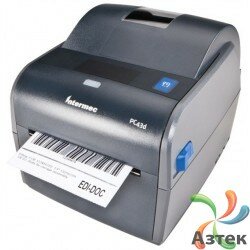 Принтер этикеток Intermec PC43D термо 300 dpi темный, LCD, USB, USB Host, граф. иконки, ICO, PC43DA00000302