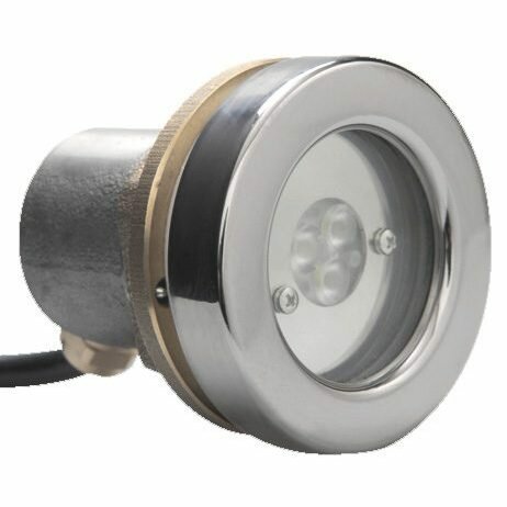 Прожектор Hugo Lahme Power Led 2.0, 72 мм, кругл, белый тёплый, 8W