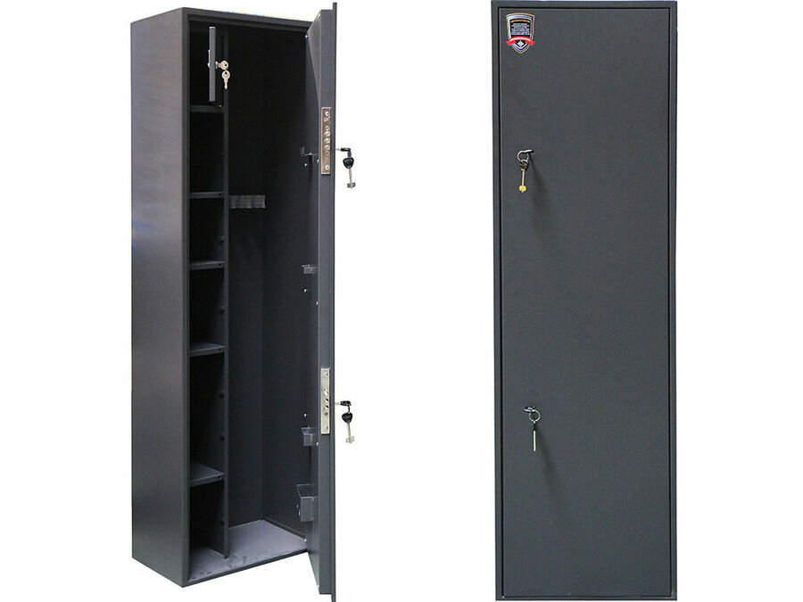 Оружейные шкафы и сейфы Промет AIKO Беркут-144 цвет: Серый
