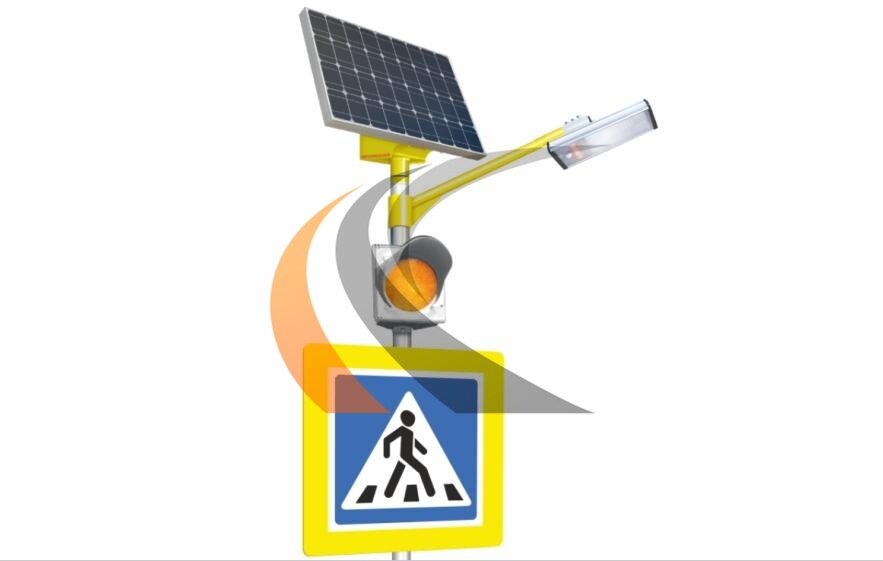 SТGM-100/75 Комплект освещения пешеходного перехода на солнечных электростанциях