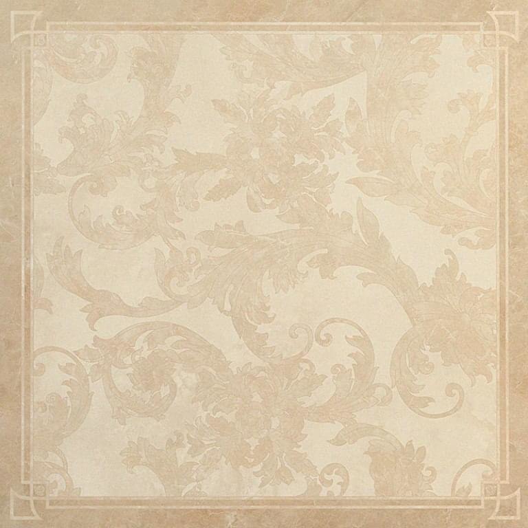 Керамогранит Versace Marble Dec Cassettonato Foglia Beige Onice Lapp 58.5x58.5