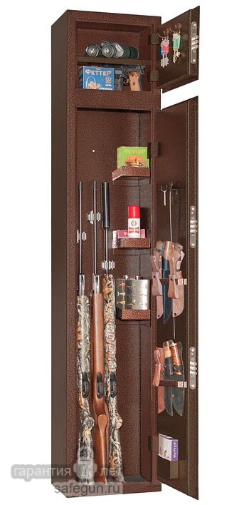 Оружейный шкаф GUNSAFE Алтай (медный)