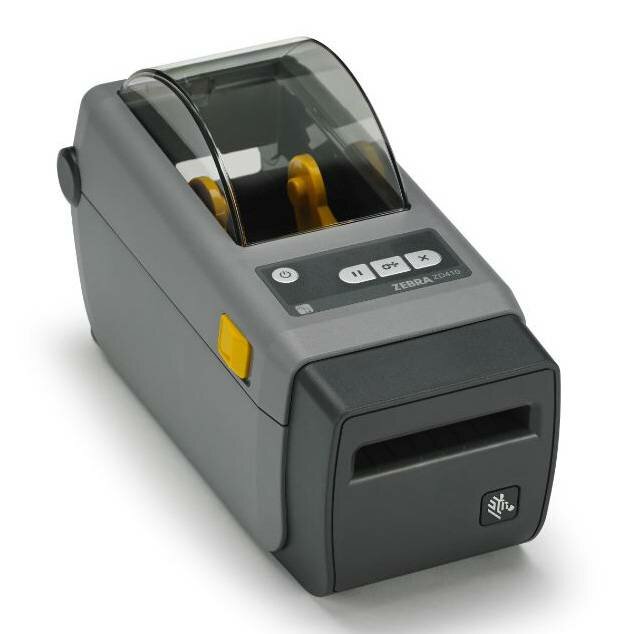 Принтер печати этикеток Zebra ZD410, термопринтер, 203 dpi, USB, USB Host, BTLE, серый ZD41022-D0EM00EZ