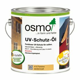 OSMO UV-Schutz-Öl 410 | Защитное масло с УФ-фильтром без биоцидов бесцветное (2,5 л)