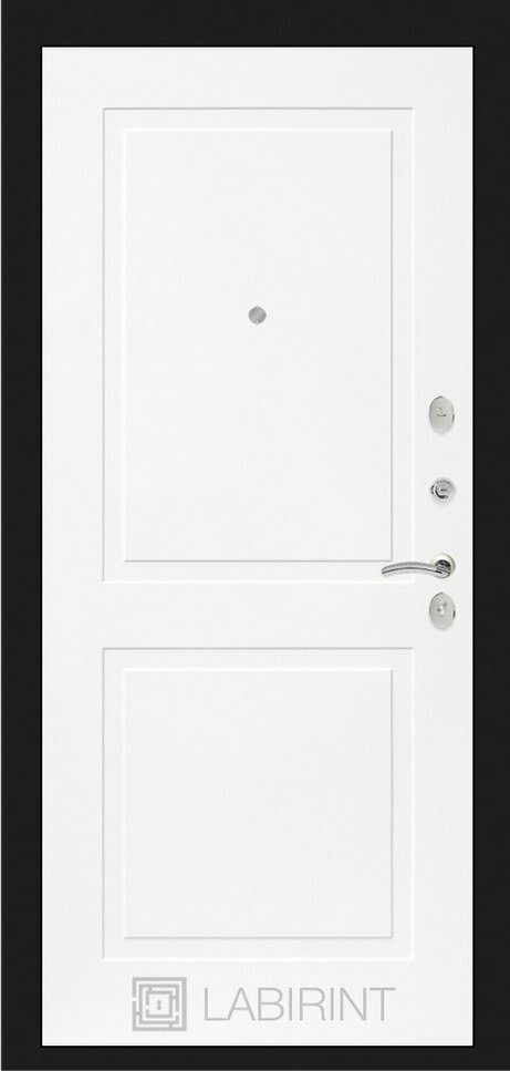 Входная дверь Классик 2 внутренняя панель:11 Белый софт