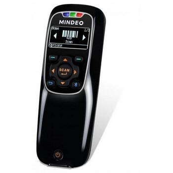 Беспроводной сканер штрих-кода Mindeo MS3690, датаколлектор, память на 500000 ШК, 2D, Wi-Fi, USB, черный, ЕГАИС, обязательная маркировка