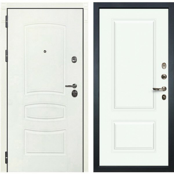 Двери Лекс производства г. Йошкар-Ола Входная металлическая дверь лекс сенатор 3К шагрень белая эмаль белая №55