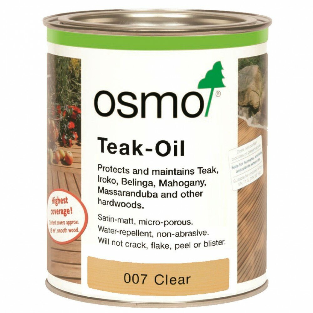 Масло для террас Osmo Terrassen-Ole 007 Тик 2,5 л