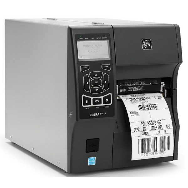 Принтер TT ZT410; 203dpi, Serial, USB, Ethernet, BT