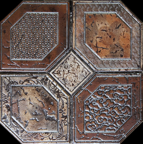 Керамическая плитка Infinity Ceramic Tiles Courchevel Marron напольная 27x27