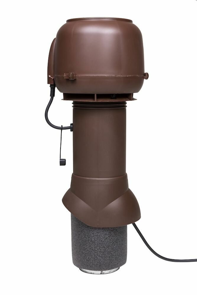 Вентилятор Vilpe 120 P 125/500 — вентиляционный выход с колпаком, в который встроен вентилятор, внешний Ø 160 мм, цвет RR 32