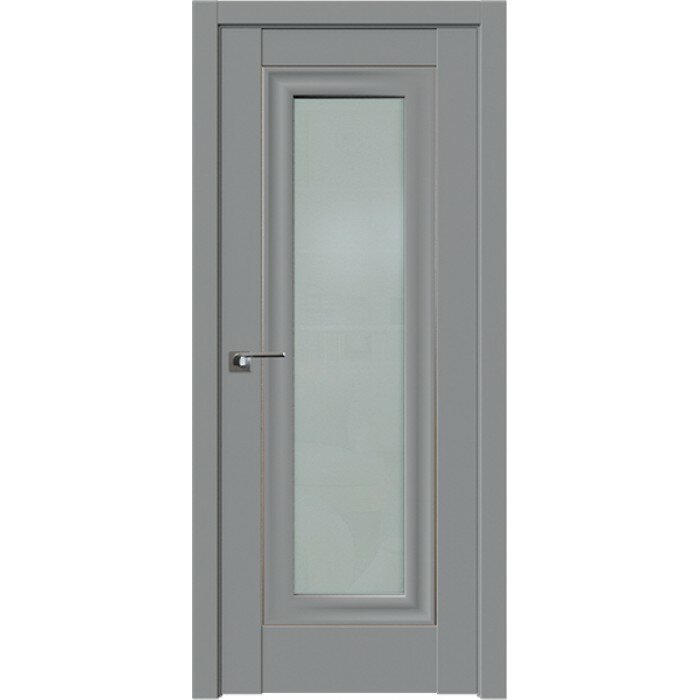 Дверь Межкомнатная деревянная, Профиль дорс 24U Манхэттен - со стеклом