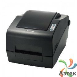 Принтер этикеток Bixolon SLP-TX400EG термотрансферный 203 dpi темный, Ethernet, USB, RS-232, 106217