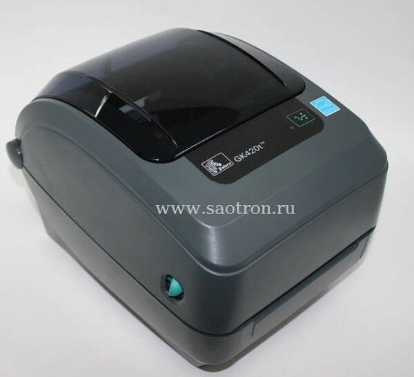термотрансферный принтер этикеток zebra gk420t (203 dpi, rs232, usb) GK42-100120-000