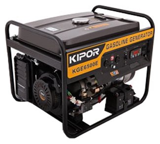Бензиновый генератор Kipor KGE6500Е (5000 Вт)