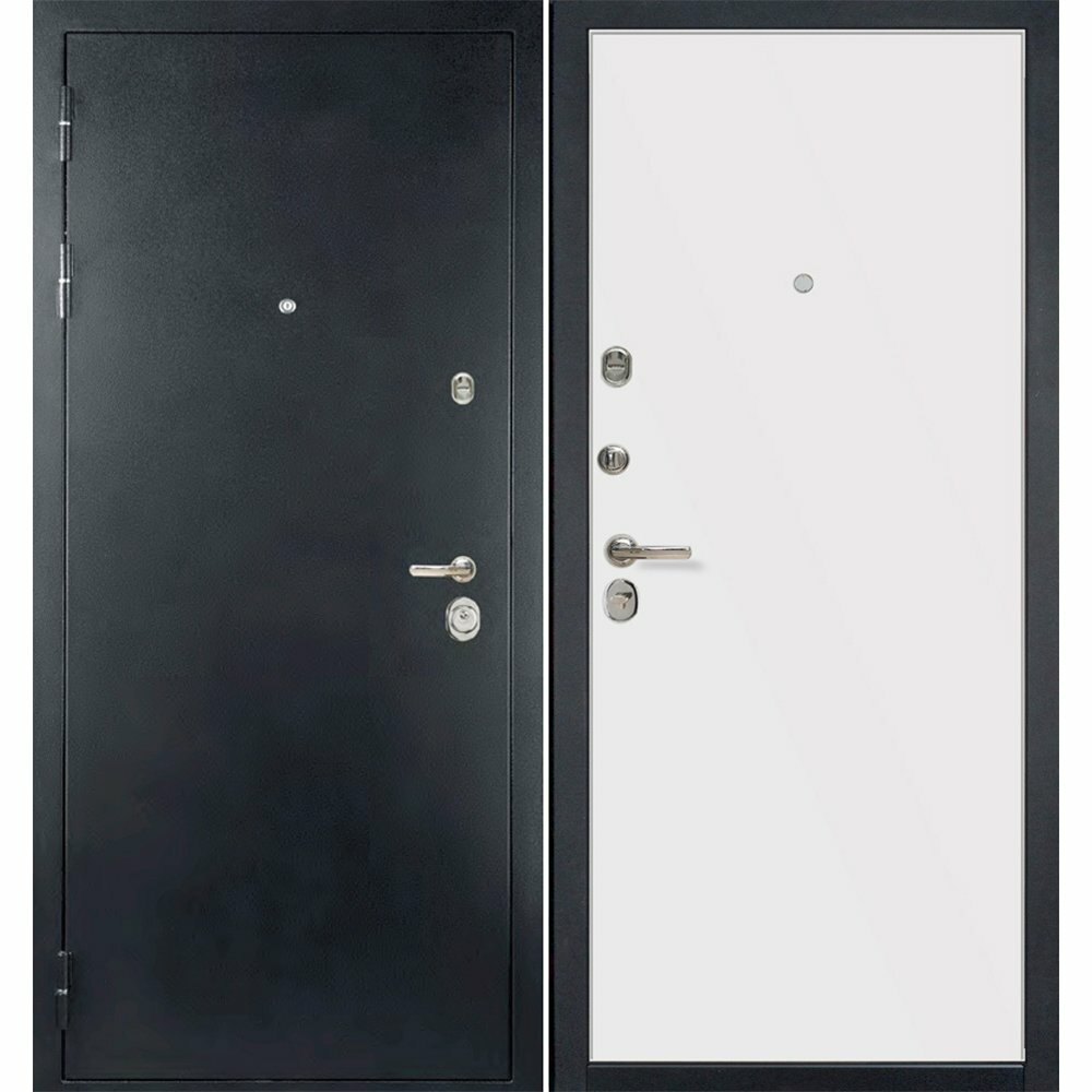 Входная металлическая дверь HAUSDOORS ProfilDoors HD6/1E Аляска |Полотно 100 мм, Металл 1.5 мм (Товар № ZA190830), Размер 2050*960 по коробке (правая)