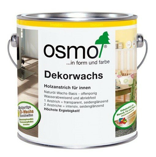 Osmo Цветные масла интенсив Dekorwachs Intensive TÖNE (2,5 л 3173 Фьорд )