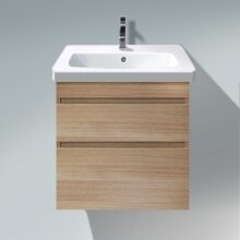 Тумбочка подвесная под раковину Duravit DuraStyle DS 6480 0 52 52 (580х448 мм) дуб европейский