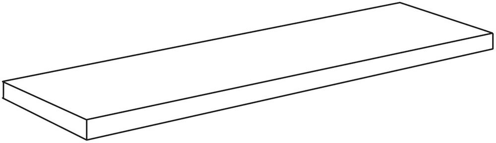 Ступень угловая из керамогранита La Fabbrica Icon 85254_IconGlacierGradinoCostaRettaAngoloSxx3,2Lap.Ret. ( шт)