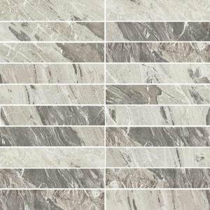 Мозаика Rex Ceramiche I Marmi Marble gray mos.luc.3x15 729062 300x300 мм (Керамогранит)