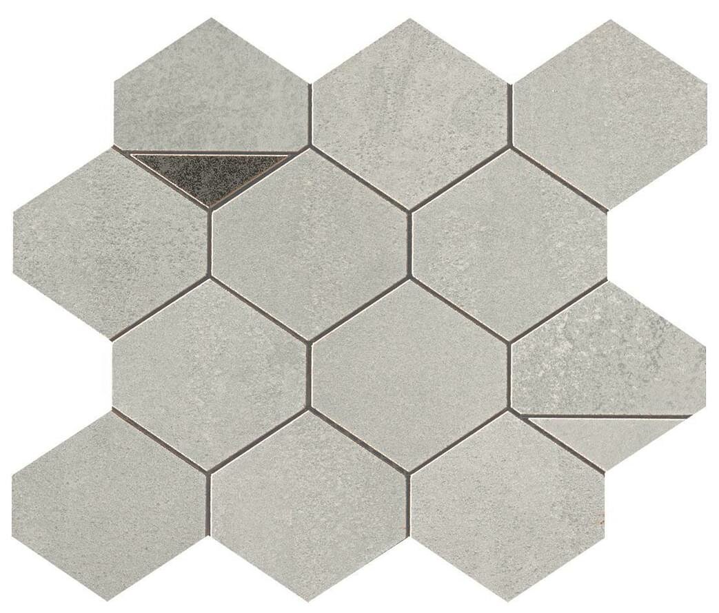 Мозаика Atlas Concorde Blaze Aluminium Mosaico Nest 29.4x25.8