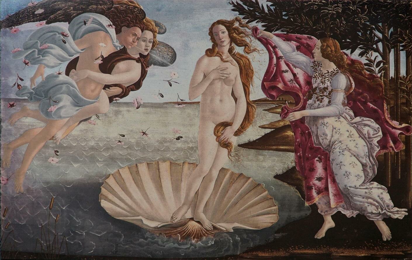 Керамическая плитка Original Style Artworks Decors Boticelli Birth Of Venus 56x36