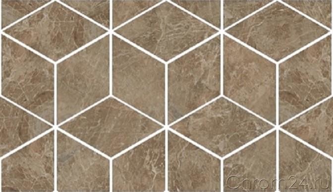 Versace Marble Mosaico T3 3D Marrone керамогранит (29,1 x 17 см) (240837)