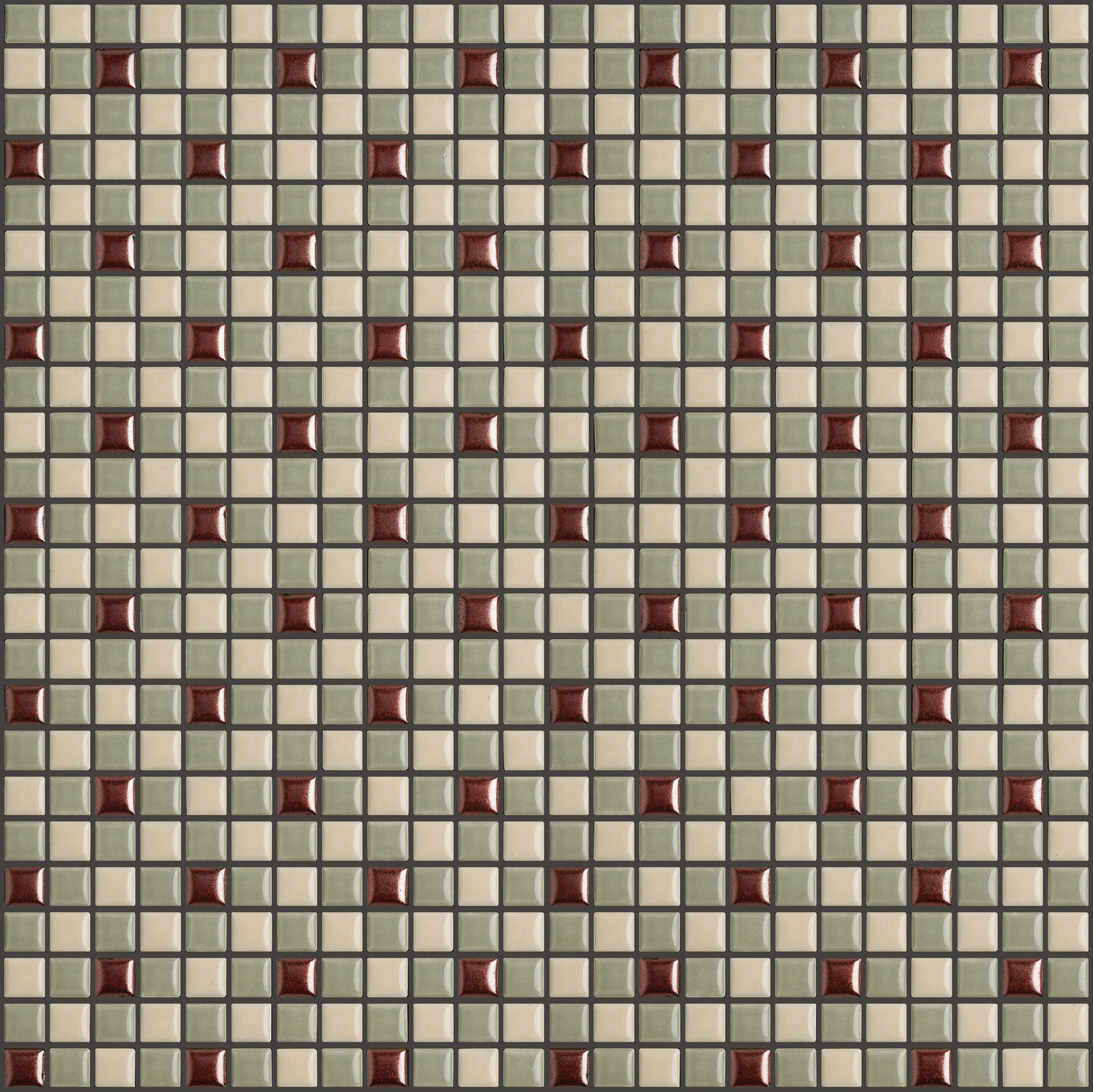 Мозаика облицовочная керамическая Appiani Trio TRIO002_DIV 06 DIV 07 MTL 13 chip 1.2*1.2 ( м2)