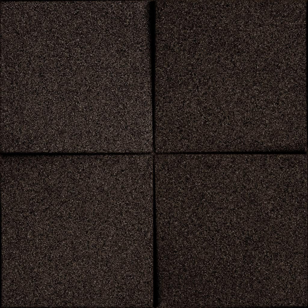 Muratto 3D панели Organic Blocks Chock Black MUOBCHO09